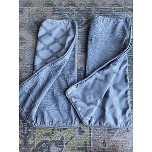 WATERFORD FINE LINENS SET OF 2 Standard ZIPPERED PILLOW SHAMS